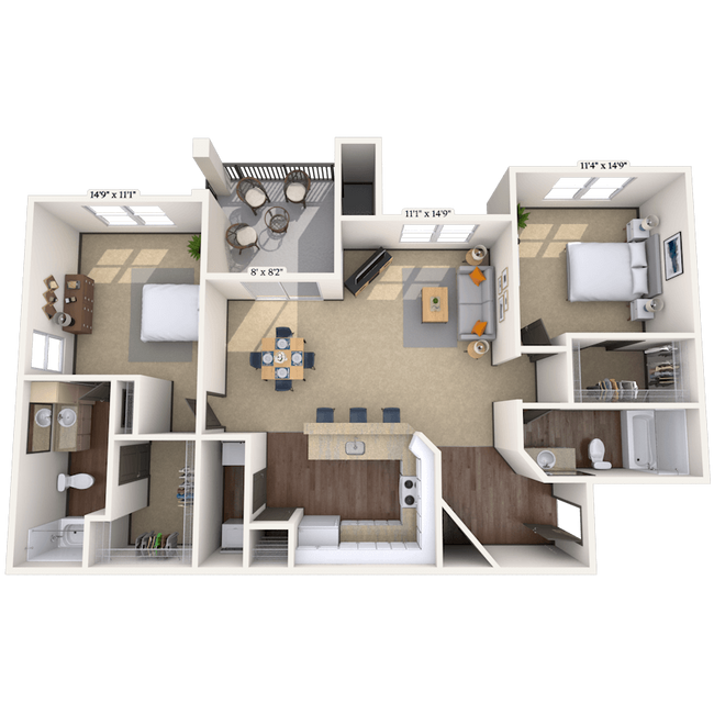 Unit 232327 232327 floor plan
